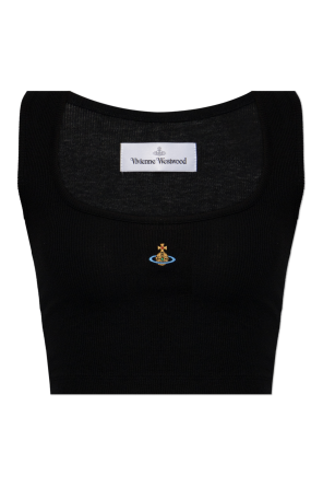 Vivienne Westwood Top with embroidered logo | Women's | Vitkac
